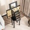 2 Colors Armoire Storage Standing Jewelry Cabinet With Mirror